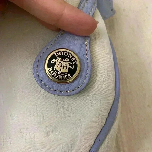 Dooney & Bourke Satchel baby blue y2k - Picture 2 of 16